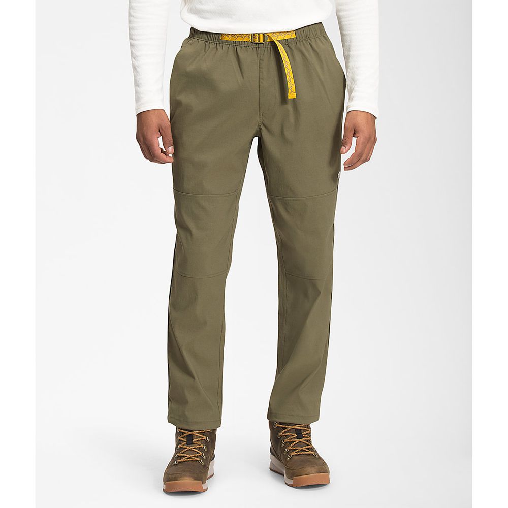 The North Face Pants Mens Australia - The North Face Class V Belted Olive Green (GAJ-857364)